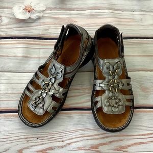 NAOT Genuine Leather Gladiator Comfort Sandals